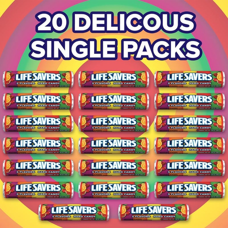 Life Savers 5 Flavour Hard Candy Rolls - Image 4